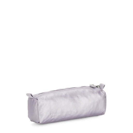 Cute Pencil Case, Frosted Lilac Metallic, large