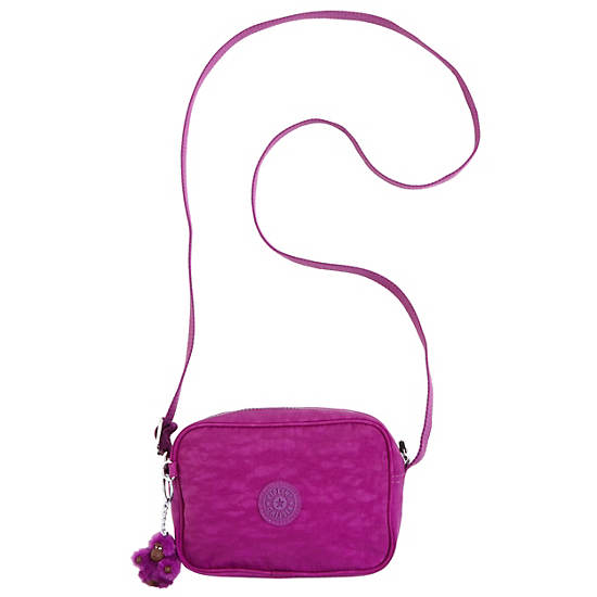 Dee II Crossbody Bag, Tile Purple Tonal, large