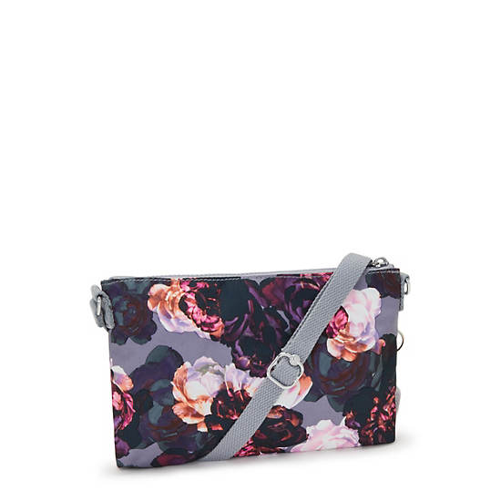 Mikaela Printed Crossbody Bag, Kissing Floral, large