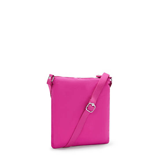 Keiko Crossbody Mini Bag, Glowing Fuchsia, large