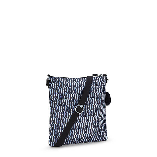 Keiko Printed Crossbody Mini Bag, Holiday Waves, large