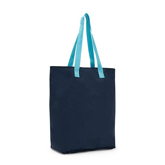 Hip Hurray Packable Tote Bag, True Blue, large