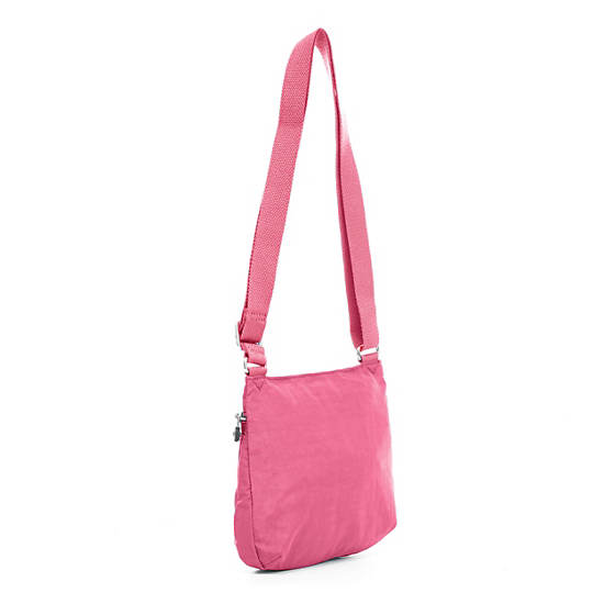 Emmylou Crossbody Bag, Blush Metallic Block, large