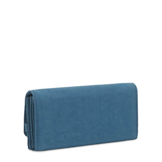 New Teddi Snap Wallet, Mystic Blue, large