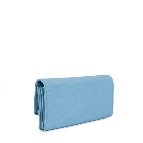 New Teddi Snap Wallet, Electric Blue, large
