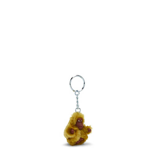 Sven Extra Small Monkey Keychain, Pear Chartreuse, large