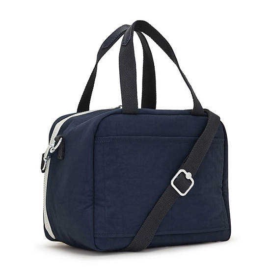 Miyo Lunch Bag, True Blue Grey, large