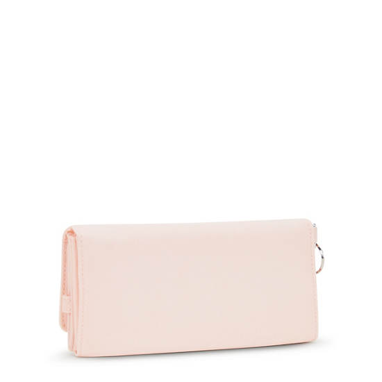 Rubi Large Wristlet Wallet, Pink Sands, large