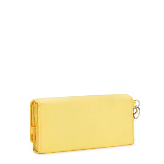 Rubi Large Wristlet Wallet, Sunflower Yellow, large