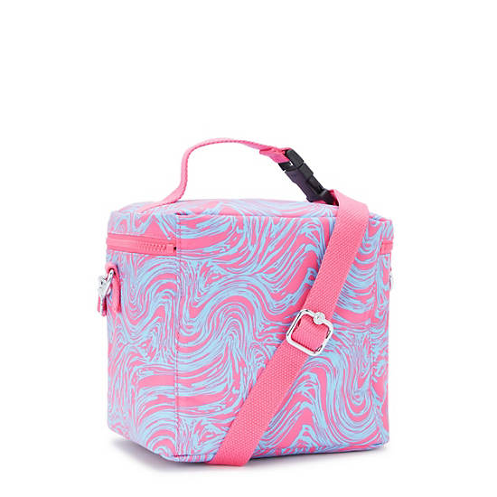 Graham Printed Lunch Bag, Ripple Waves, large