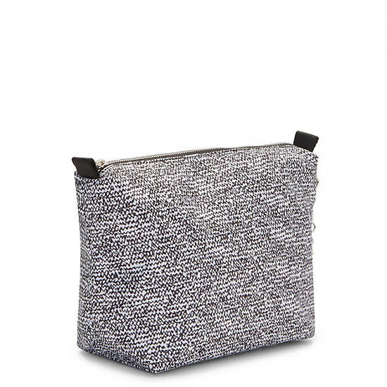 Moa Large Printed Pouch, Lacy Lines, large