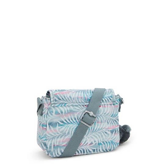 Sabian Printed Crossbody Mini Bag, Palm Tree Leaves, large