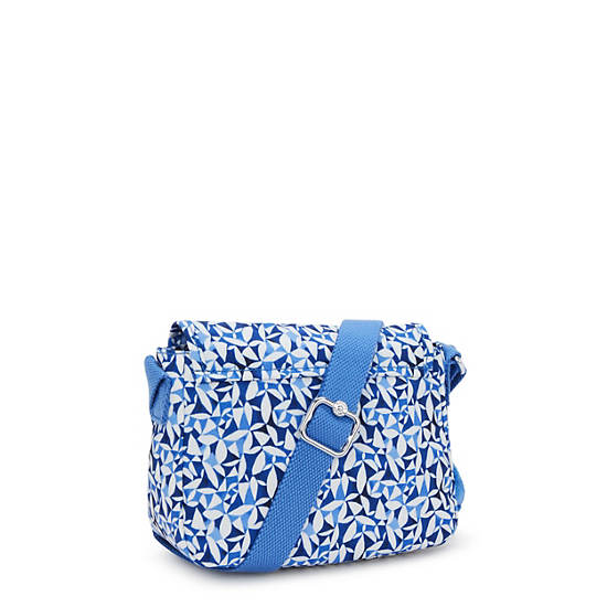 Sabian Printed Crossbody Mini Bag, Cosmic Blue, large