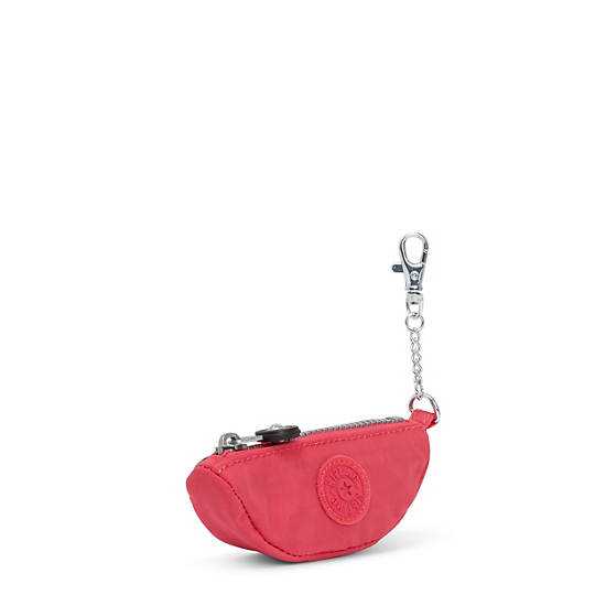 Mini Watermelon Keychain, Brilliant Pink, large