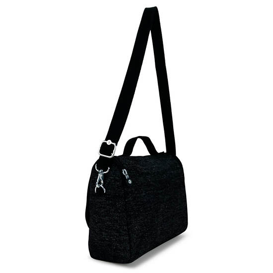 Kichirou Lunch Bag, Rapid Black, large
