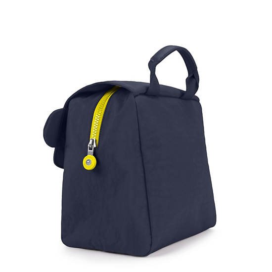 Cheerful Kids Lunch Bag, Mod Navy C, large