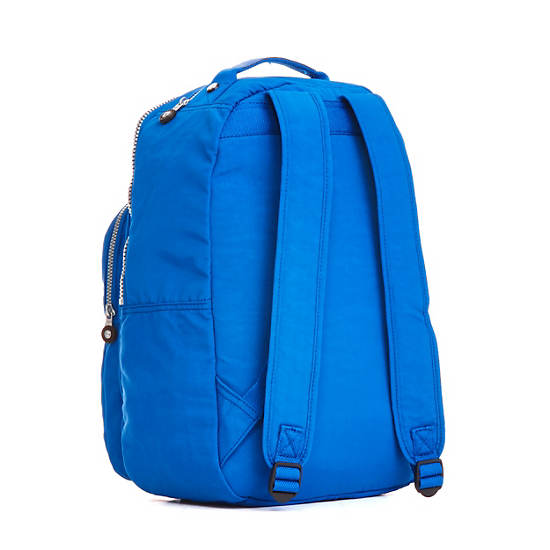 Seoul Large Laptop Backpack, Mystic Blue, large