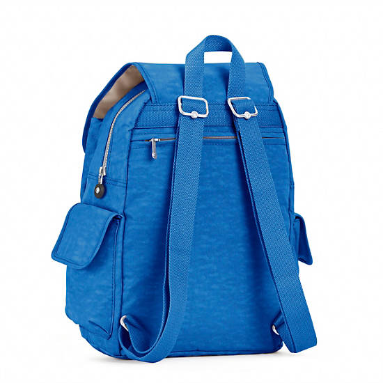 Ravier Medium Backpack - Snorkel Blue | Kipling