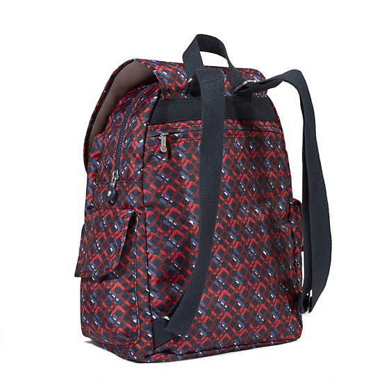 Ravier Medium Printed Backpack, Strong, large