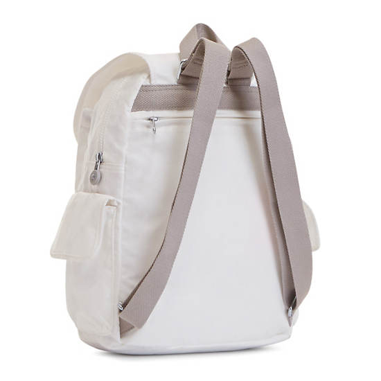 Ravier Medium Backpack, Lacquer Pearl, large