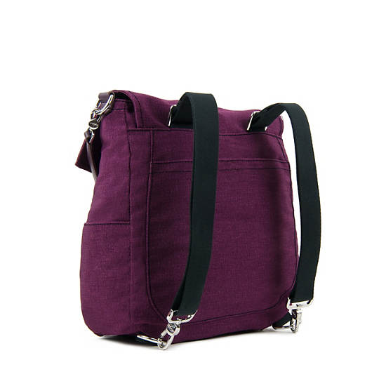 Kaeon Crusader Convertible Backpack Tote, Festive Purple, large
