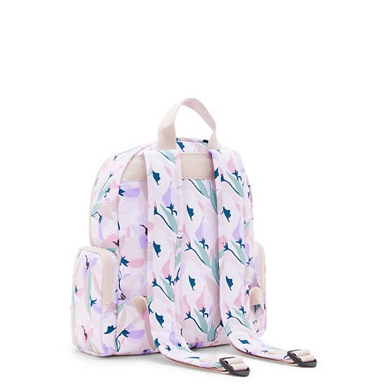 Matta Printed Backpack , Floral Mosaic, large