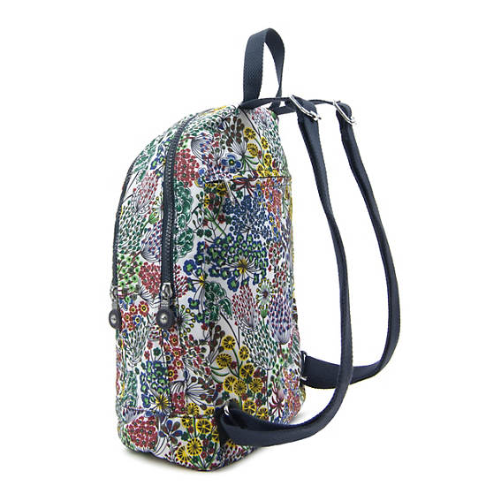 Yaretzi Small Printed Backpack, Black 3D K JQ, large