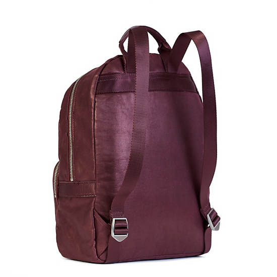 Molly Medium Backpack, Purple Ruby, large