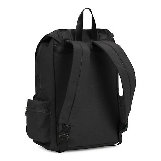 Siggy Large Laptop Backpack, Black, large