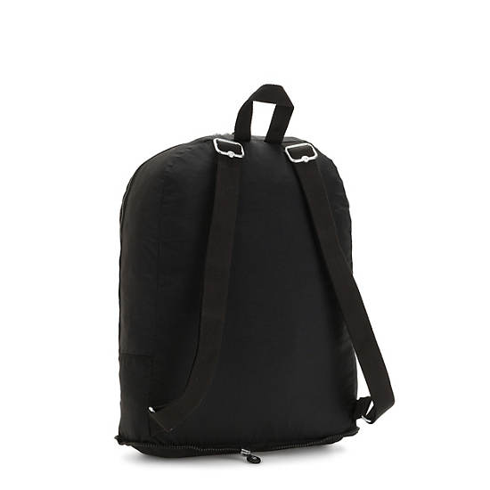 Earnest Foldable Backpack, True Black, large