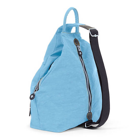 Shadow Basic Sling Backpack, Fairy Blue C, large