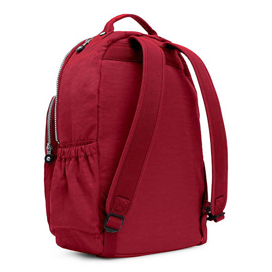 Seoul Go Large 15" Laptop Backpack, Brick Red, large