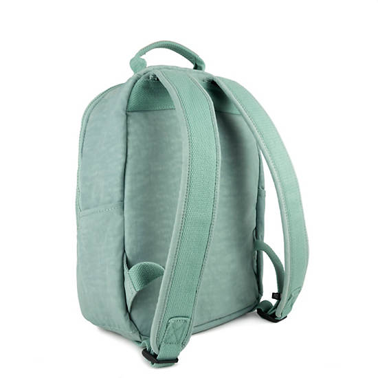 Seoul Go Small Tablet Backpack, Fern Green Block, large