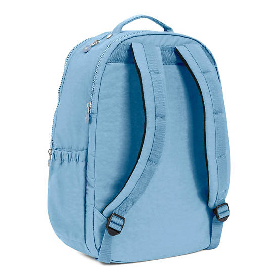 Seoul Go Extra Large 17" Laptop Backpack, Electric Blue, large