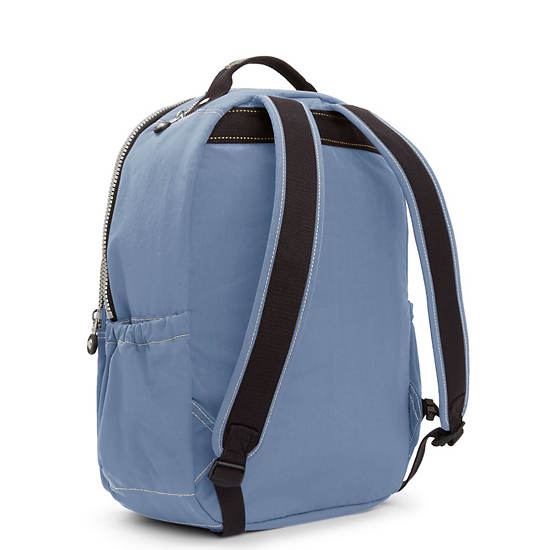 Seoul Go Vintage  Large 15" Laptop Backpack, Blue Jean, large