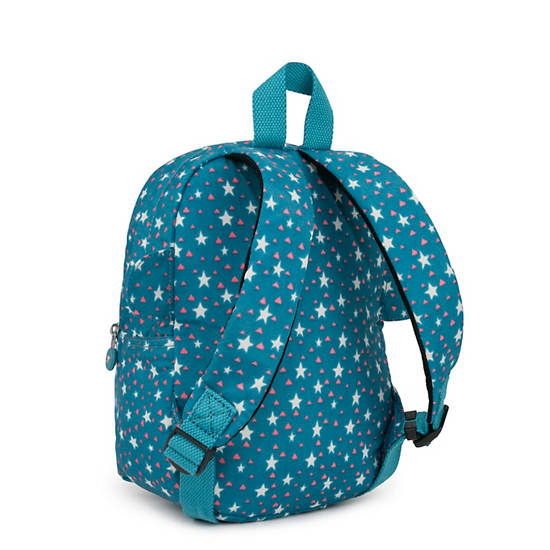 Faster Kids Small Printed Backpack, Imperial Blue Block, large