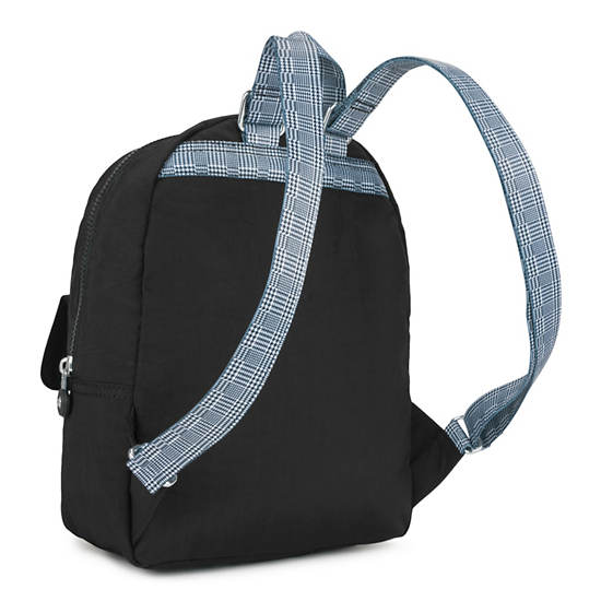 Carrie Small Backpack, Black Grey Mix, large