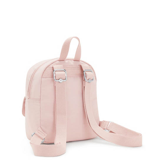 Rosalind Small Backpack, Fresh Pink Metallic, large