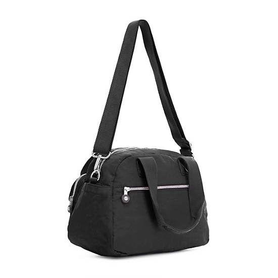 Defea Shoulder Bag, Black, large