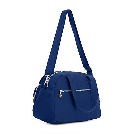 Defea Shoulder Bag, Frost Blue, large