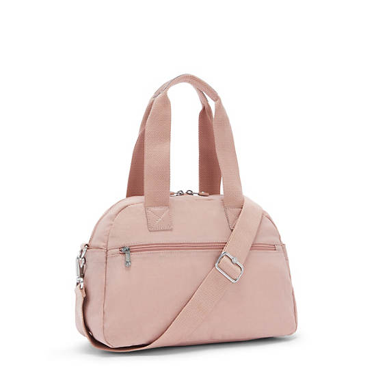 Defea Shoulder Bag, Brilliant Pink, large