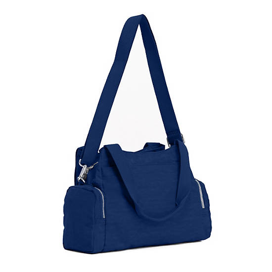 Felix Large Handbag, Frost Blue, large