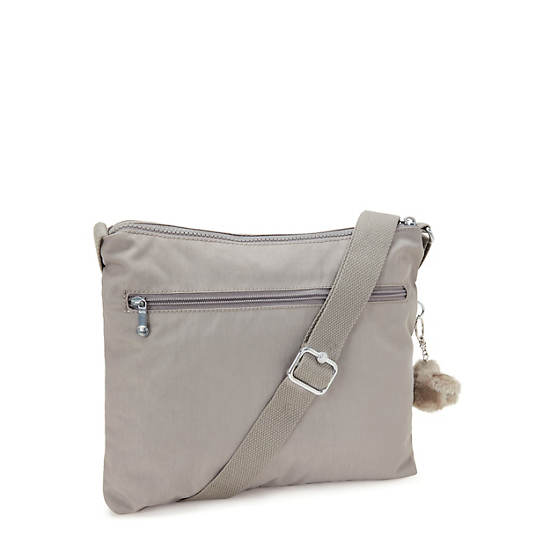 Alvar Crossbody Bag, Grey Gris, large