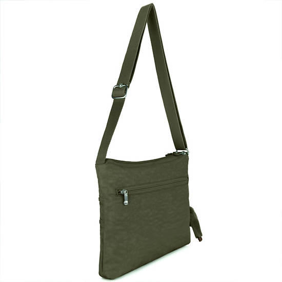 Alvar Crossbody Bag, Jaded Green Tonal Zipper, large