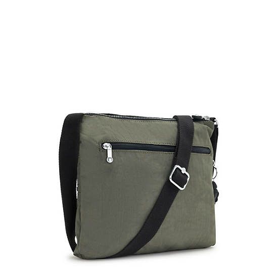 Alvar Crossbody Bag, Green Moss, large