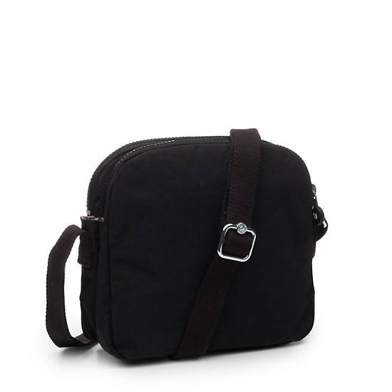 Keefe Crossbody Bag, Black Tonal, large