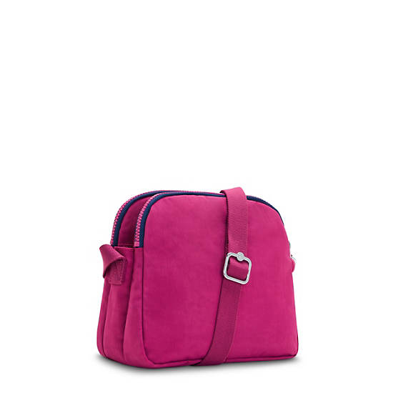 Keefe Crossbody Bag, Pink Fuchsia, large
