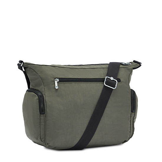 Gabbie Crossbody Bag, Green Moss, large