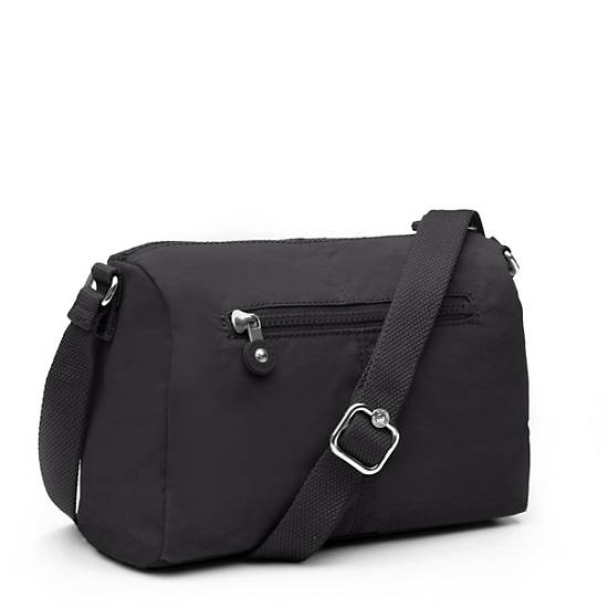 Wes Crossbody Bag, Black Noir, large
