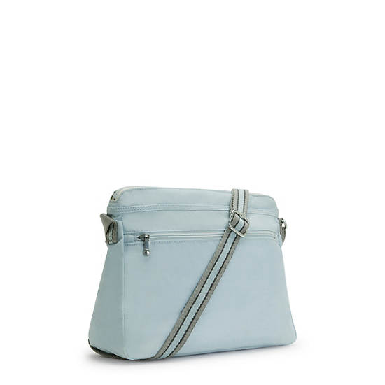 Aisling Crossbody Bag, Fairy Aqua Metallic, large